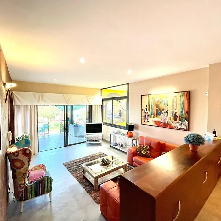 Villa Con Wifi, Piscina Privada, Ac Y Bbq En Tenerife Sur *