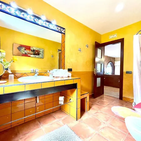 Villa Con Wifi, Piscina Privada, Ac Y Bbq En Tenerife Sur