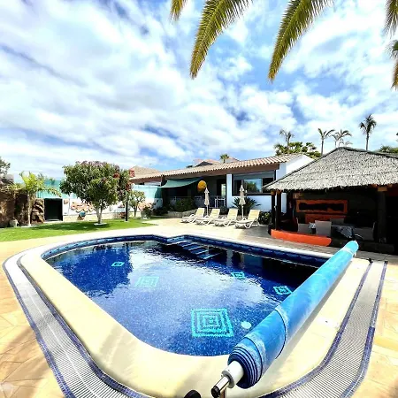 Con Wifi, Piscina Privada, Ac Y Bbq En Tenerife Sur