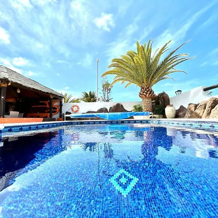 Con Wifi, Piscina Privada, Ac Y Bbq En Tenerife Sur * プラヤ・パライソ
