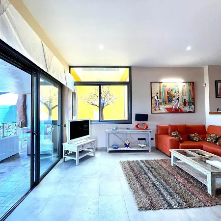 ヴィラ Con Wifi, Piscina Privada, Ac Y Bbq En Tenerife Sur プラヤ・パライソ