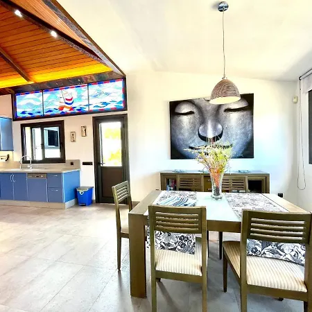 Villa Con Wifi, Piscina Privada, Ac Y Bbq En Tenerife Sur