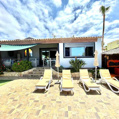 Con Wifi, Piscina Privada, Ac Y Bbq En Tenerife Sur Villa *